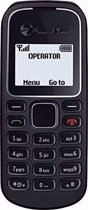 گوشی موبایل جی‌ ال‌ ایکس مدل GLX 1280 Black Front