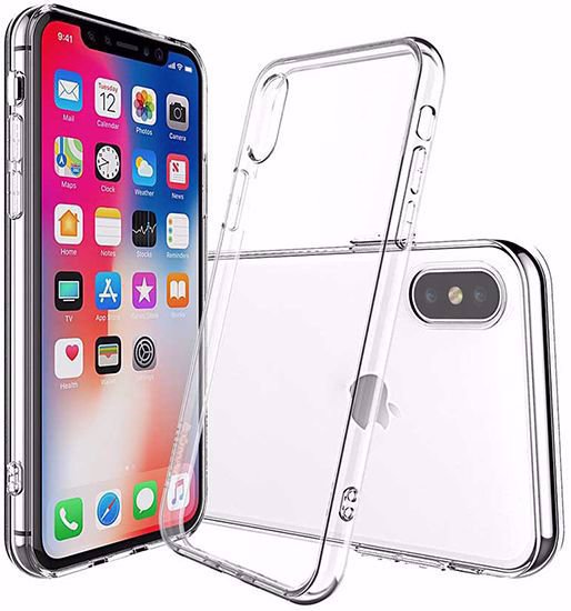 کاور ژله ای شیشه ای مناسب برایback Iphone xs 