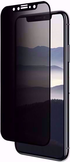 محافظ صفحه نمایش شیشه ای فول کاور پرایوسی مناسب برای گوشی موبایل front Apple Iphone XS