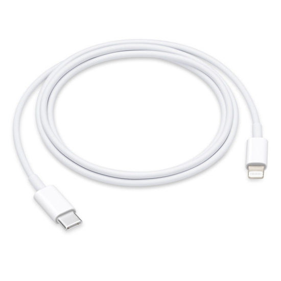 تصویر  کابل تبدیل USB-C به لایتنینگ اپل مدل MK0X2AM طول 1/5 متر