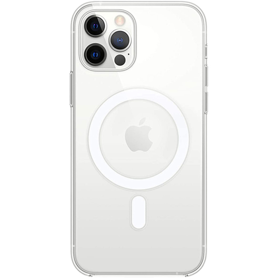تصویر  قاب شفاف MagSafe مناسب برای  iphone 12 promax 